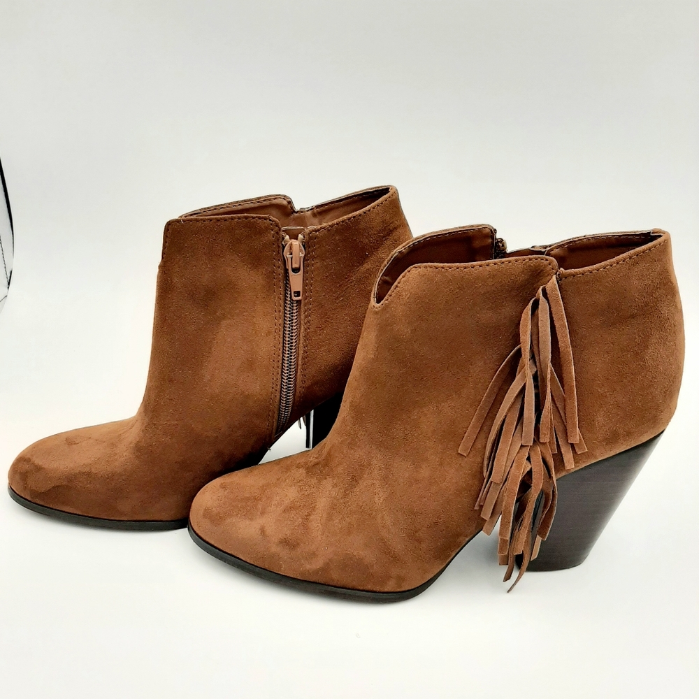 Carlos by Carlos Santana Womens Suede ankle boots 8.5M